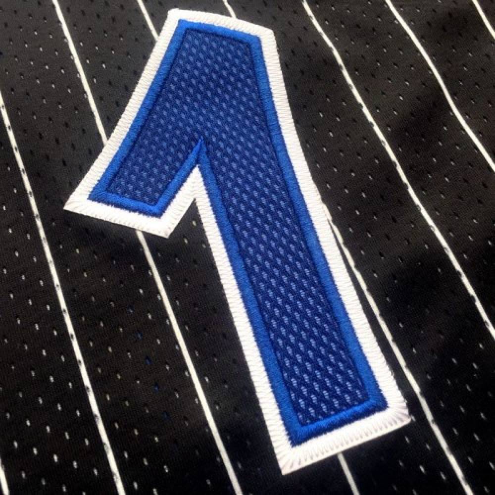 Men's Orlando Magic Anfernee Hardaway #1 Throwback Black 94-95 Hardwood Classics Jersey-Pro Kit Vault | Brand New 26/27 Sports Jerseys